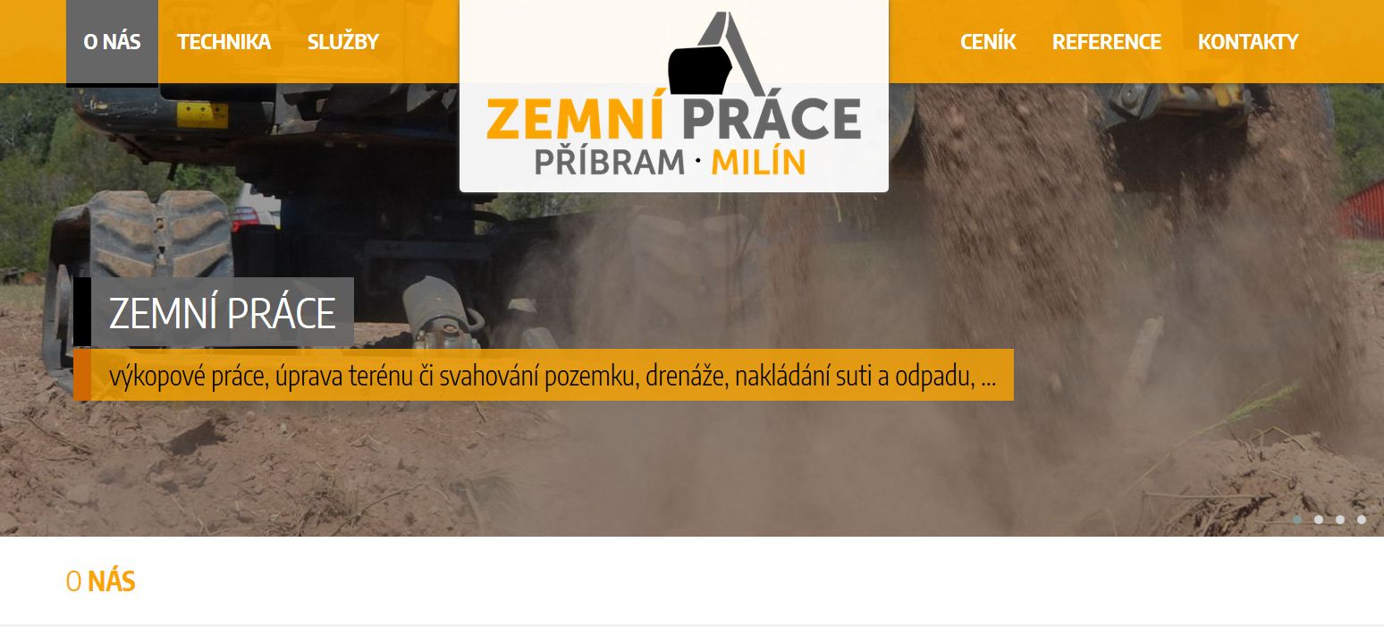 ZEMNÍ PRÁCE PŘÍBRAM • MILÍN ....... reference KAO.cz (kao.cz)