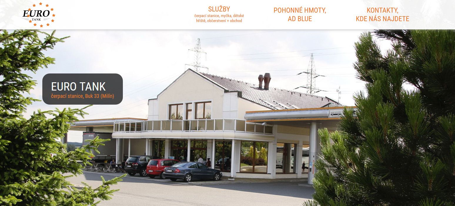 EURO TANK - čerpací stanice ....... reference KAO.cz (kao.cz)