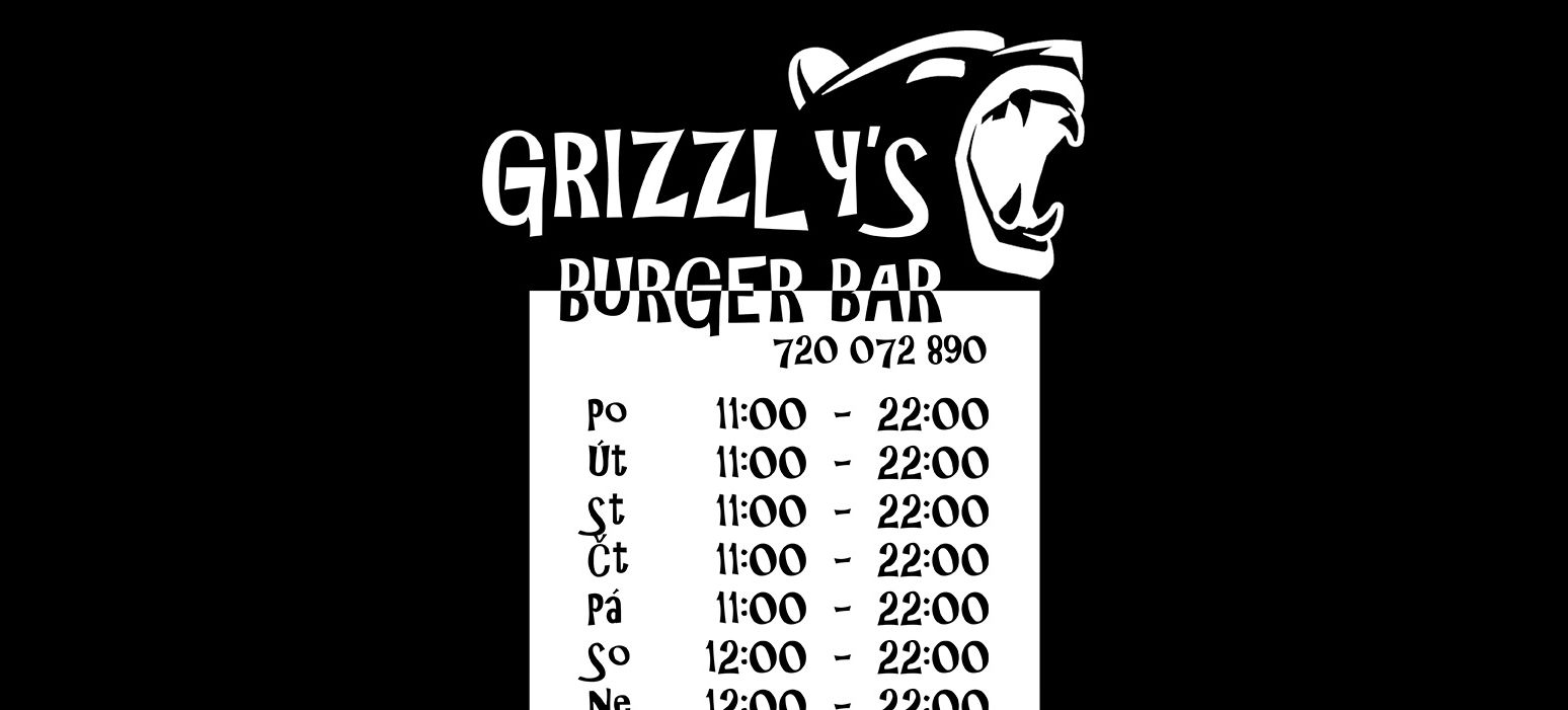 GRIZZLY'S BURGER BAR ....... reference KAO.cz (kao.cz)