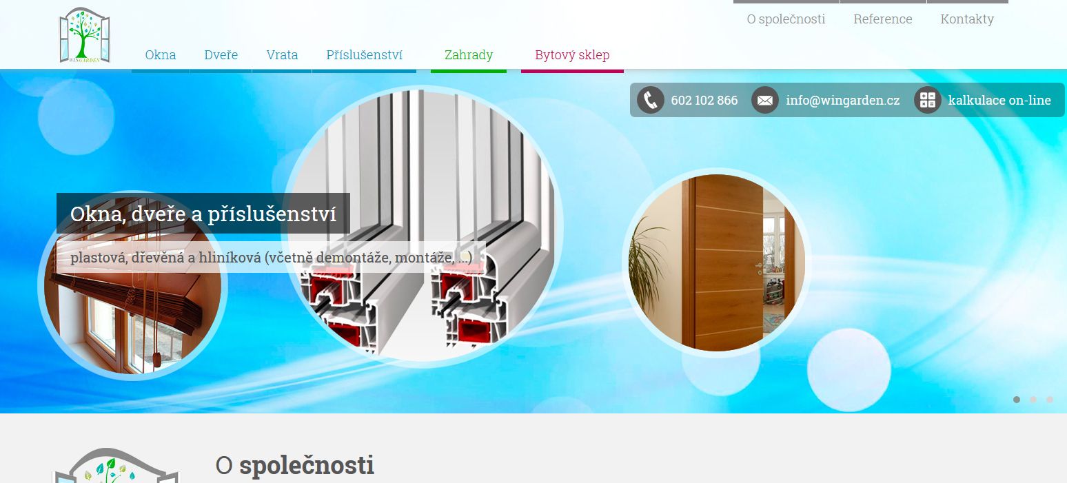WINGARDEN ....... reference KAO.cz