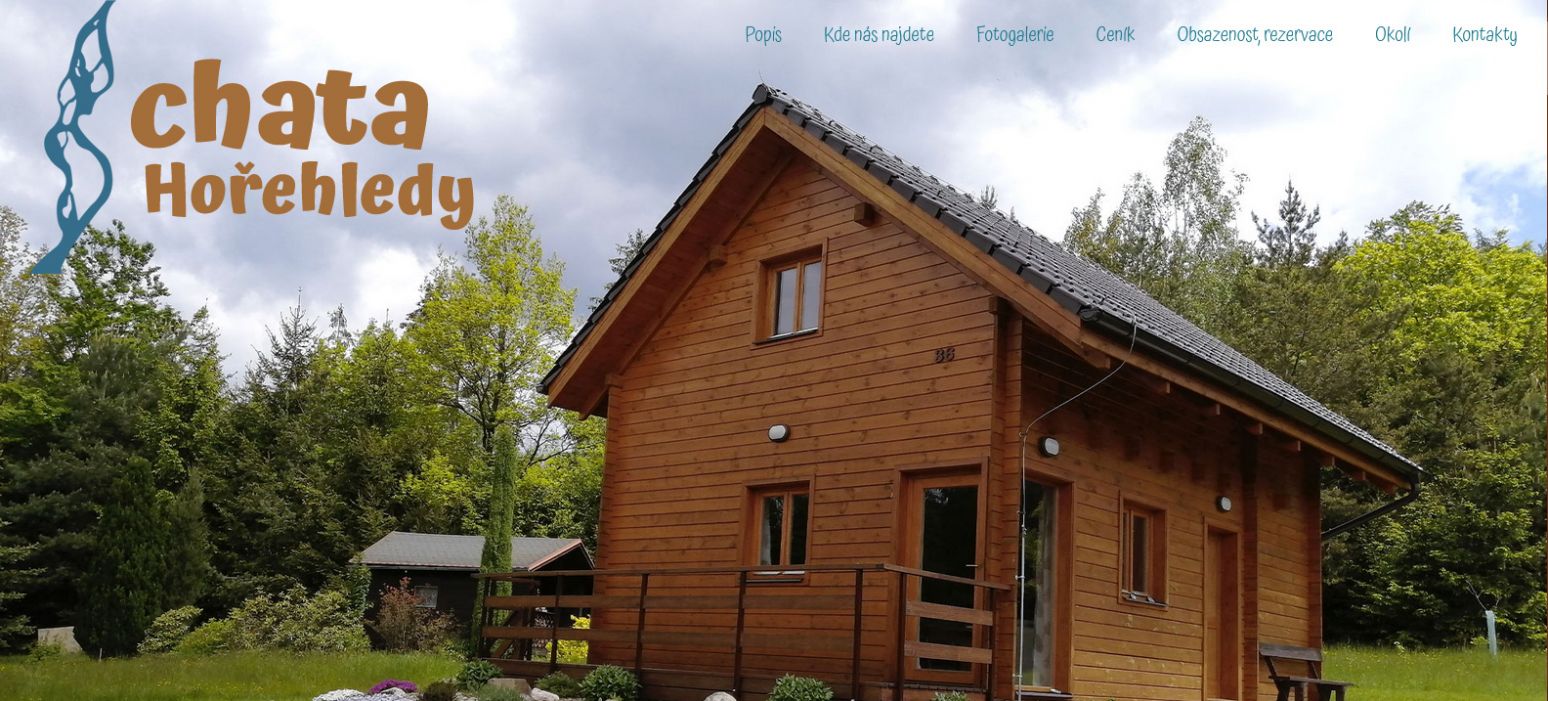 Chata Hořehledy ....... reference KAO.cz (kao.cz)
