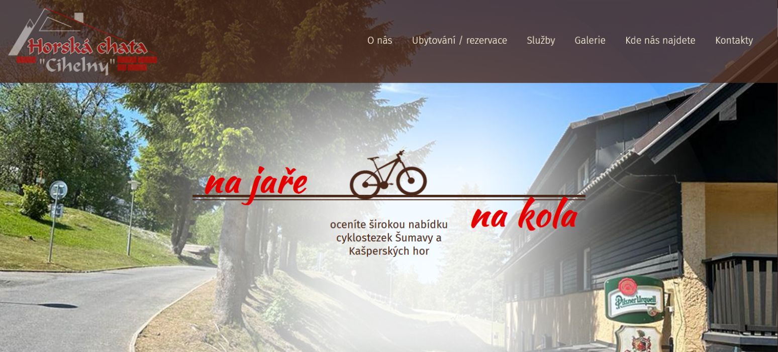 Horská chata Cihelny (Zadov - Šumava) ....... reference KAO.cz