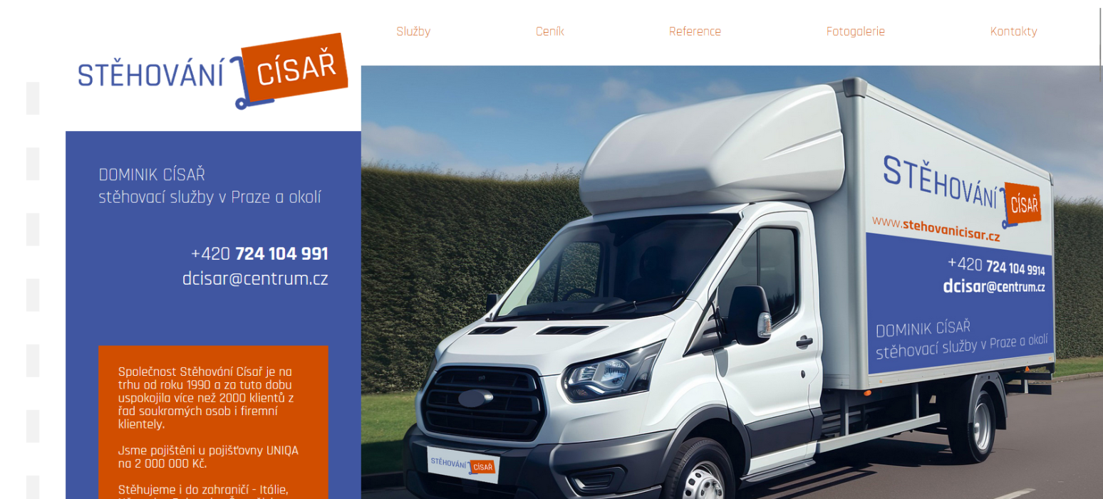 Stěhování Císař ....... reference KAO.cz (kao.cz)