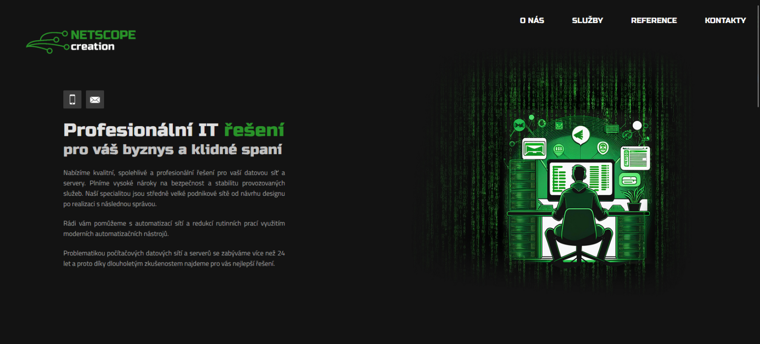 Netscope Creation ....... reference KAO.cz (kao.cz)