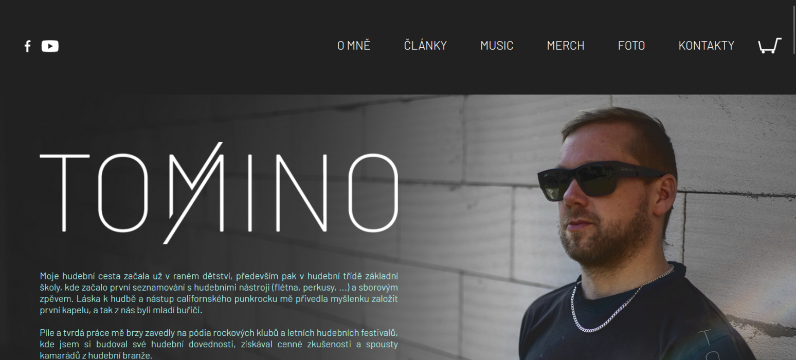 Tommino (Tomáš Černohorský) ....... reference KAO.cz