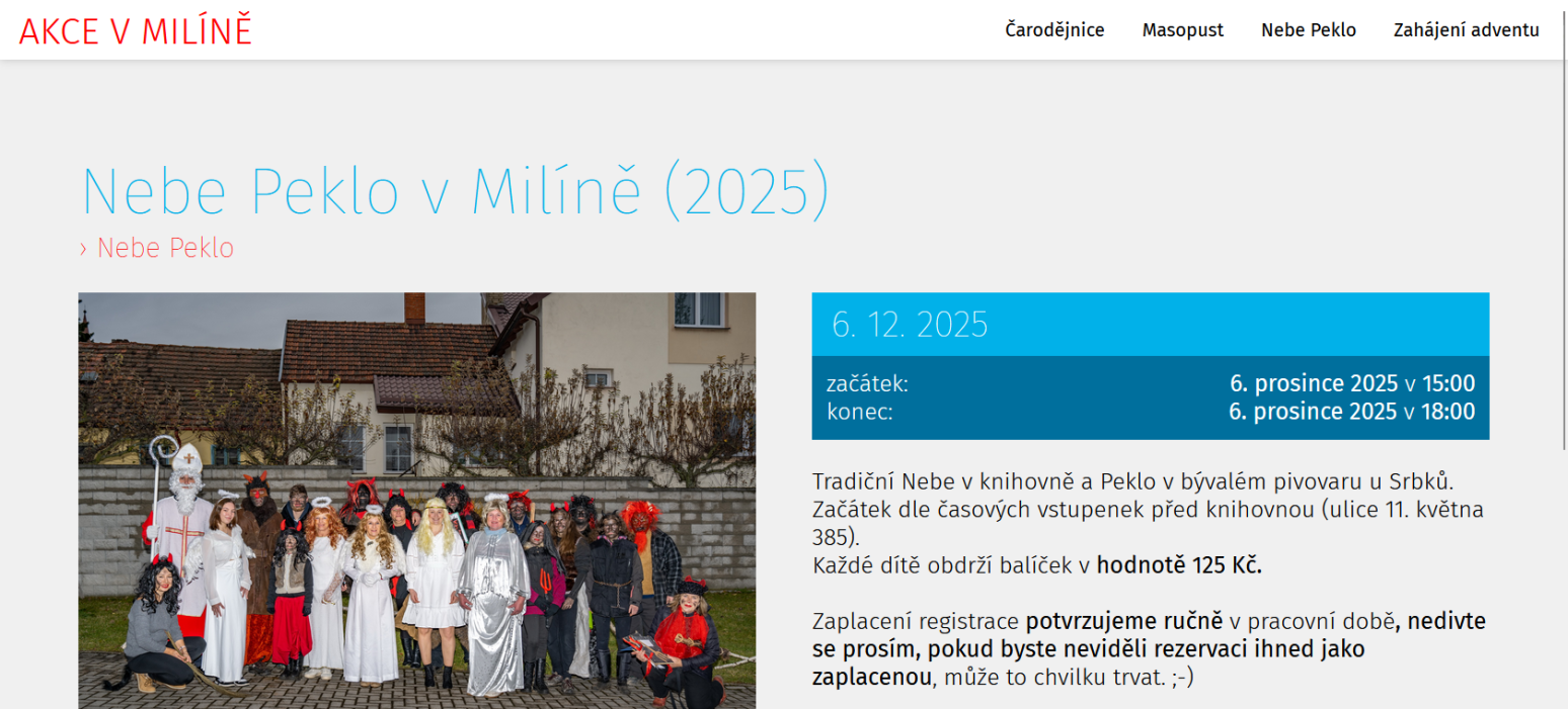 Akce Milín ....... reference KAO.cz